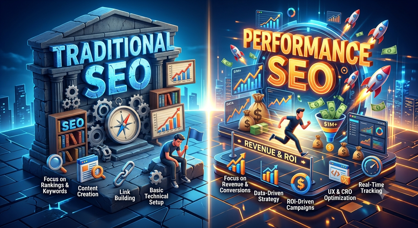 Performance SEO vs Traditional SEO: Why Your Website Needs Both