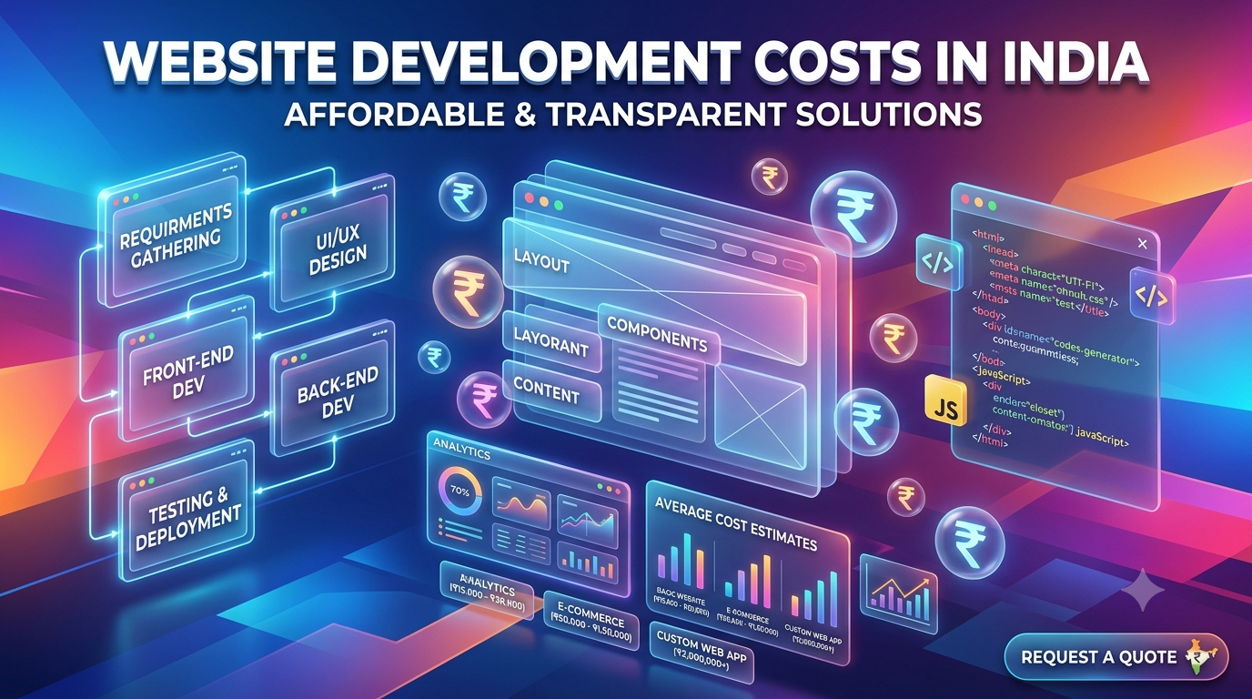 website-development-cost-india